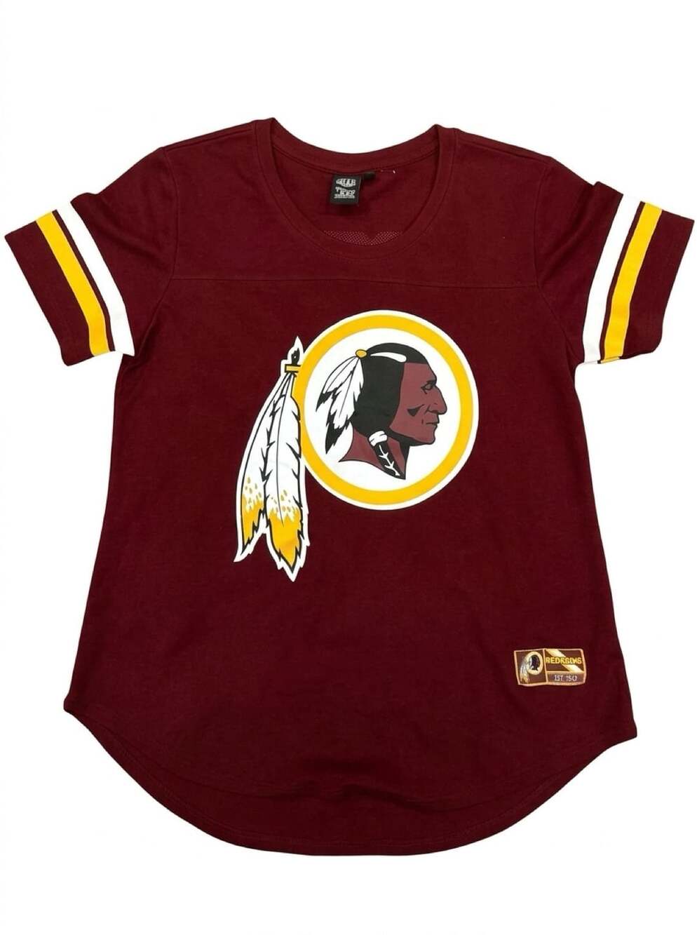 Washington Redskins Women’s NFL Team Apparel #32 Burgundy Mesh Jersey Shirt